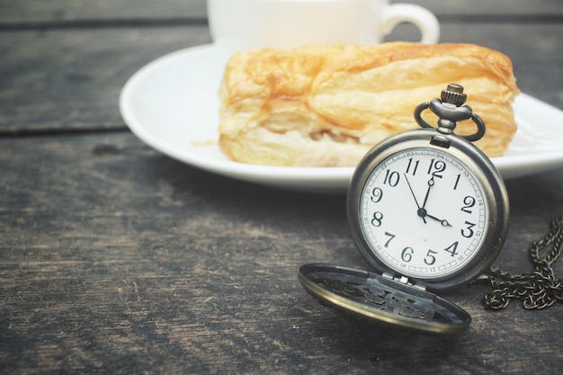 Photo close-up of clock