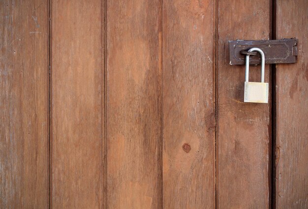 Close-up of closed door