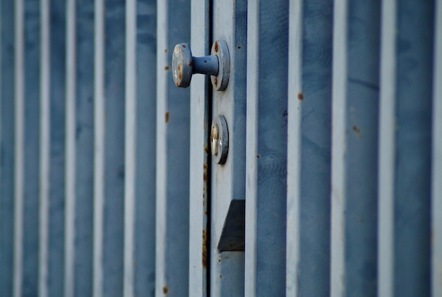 Photo close-up of closed door