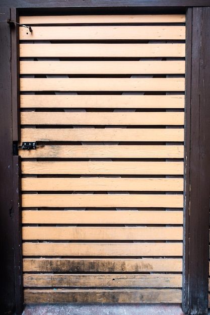 Photo close-up of closed shutter