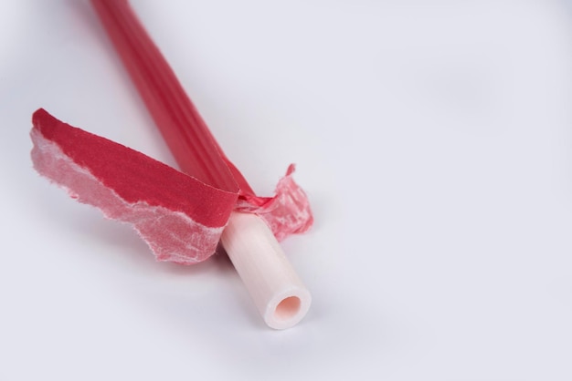 Close-up of clothespin against white background