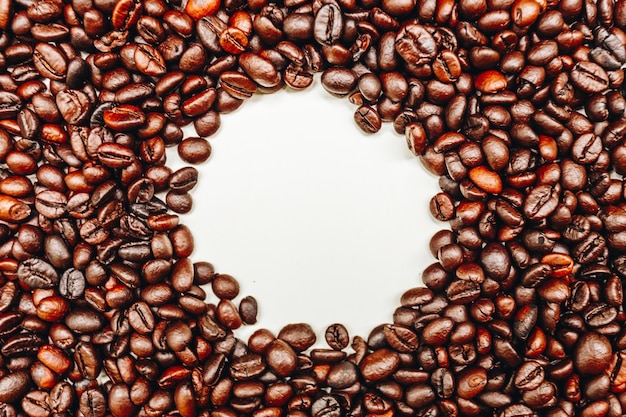 Close-up of coffee beans