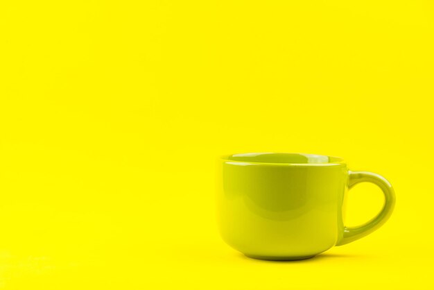 Close-up of coffee cup on table