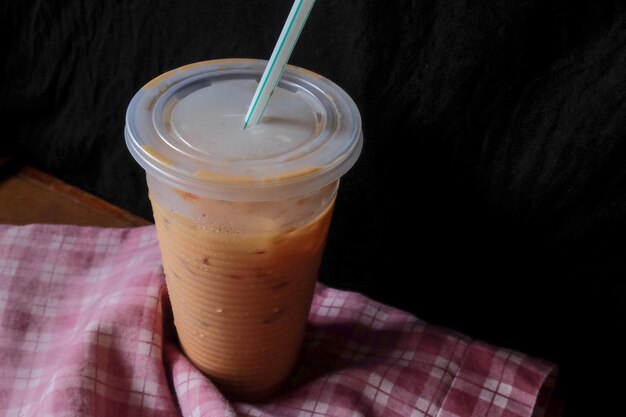 Photo close-up of coffee cup on table