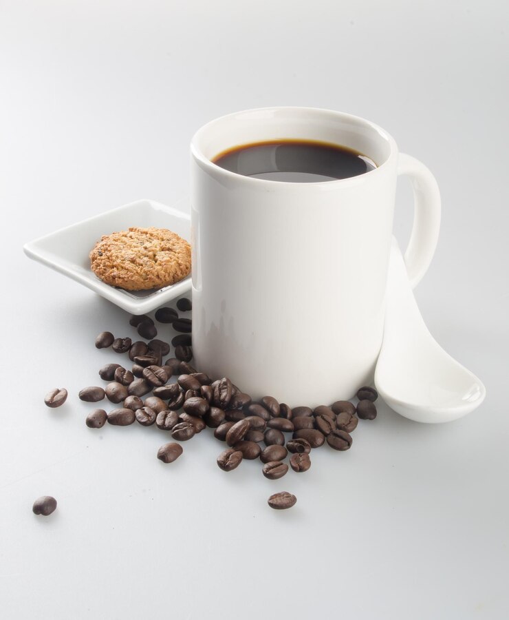 Photo close-up of coffee cup on table