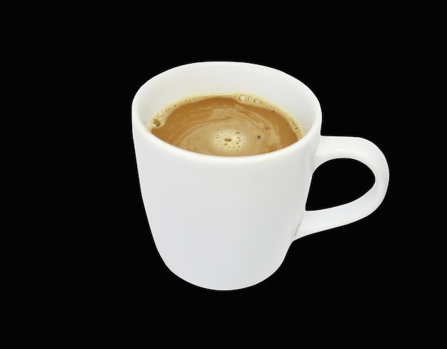 close-up of coffee cup on table