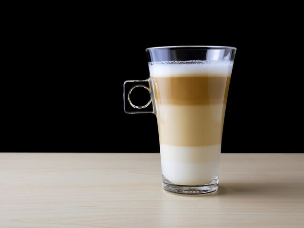 Close-up of coffee cup on table