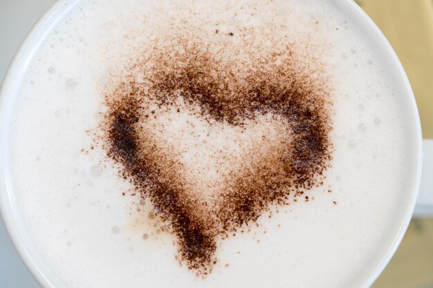 Photo close-up of coffee cup