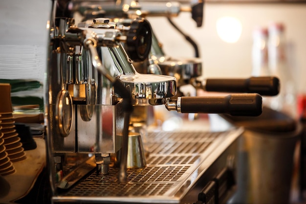 Photo close-up of coffee cups