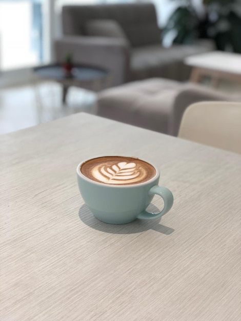 Photo close-up of coffee on table