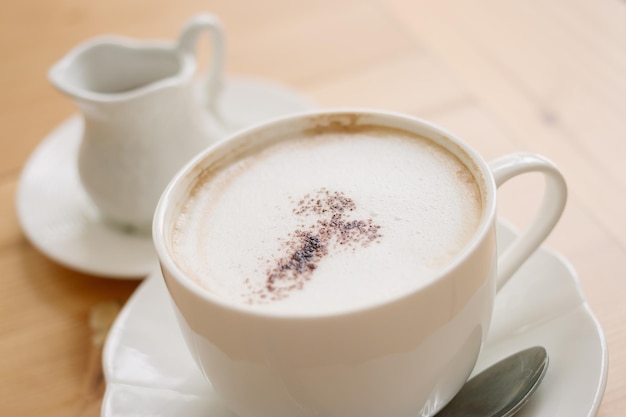 Close-up of coffee on table