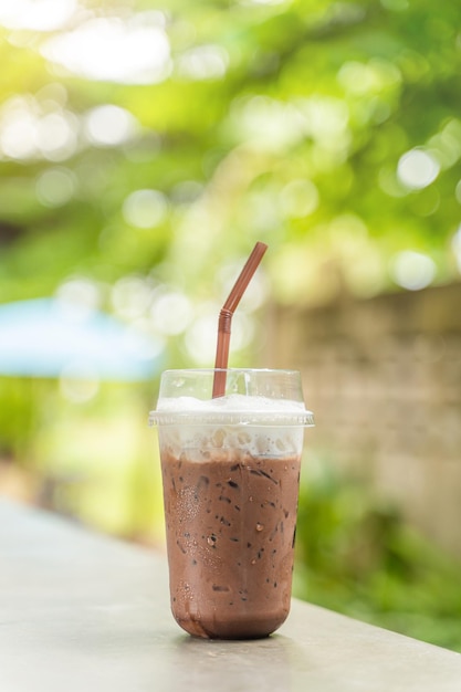 テーブルの上のコーヒーのクローズアップ