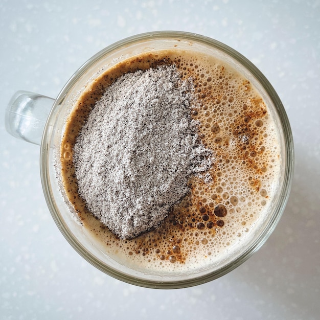 Photo close-up of coffee on table