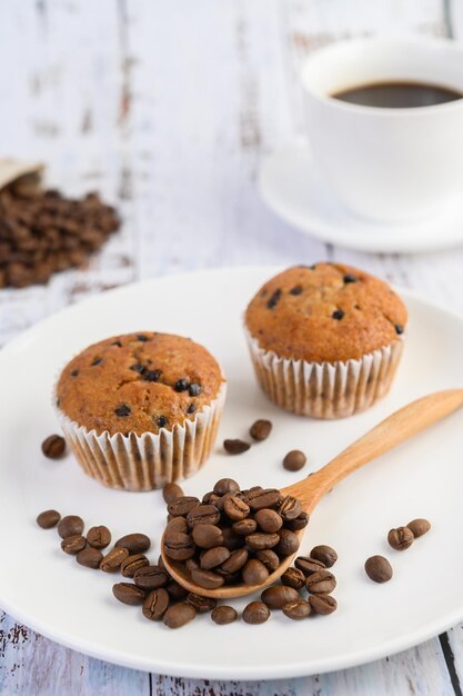 Photo close-up of coffee on table