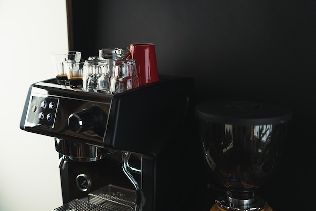 Photo close-up of coffee on table