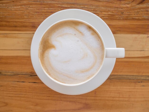 Foto prossimo piano del caffè