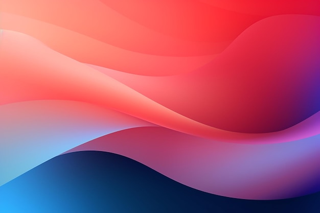 a close up of a colorful abstract background with a blury wave generative ai