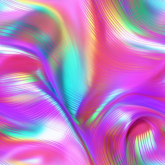 A close up of a colorful abstract background with a wavy design generative ai