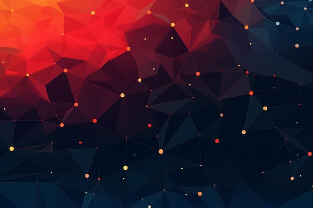 A close up of a colorful background with a lot of dots generative ai