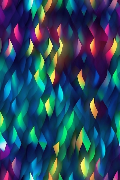 a close up of a colorful background with a lot of squares generative ai