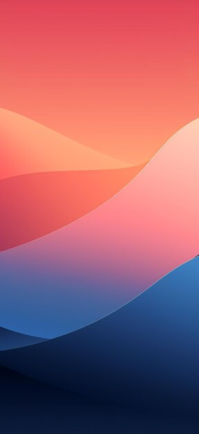 A close up of a colorful background with a pink and blue wave generative ai