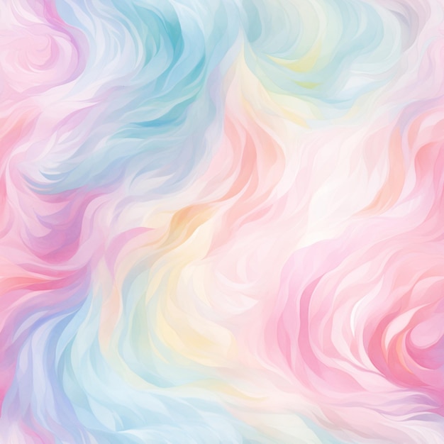 a close up of a colorful background with a swirl pattern generative ai