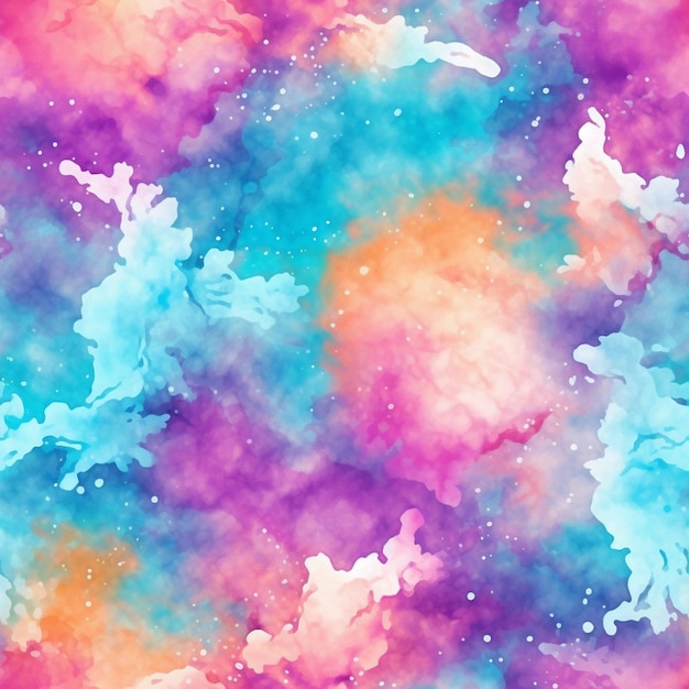 A close up of a colorful background with watercolor paint generative ai