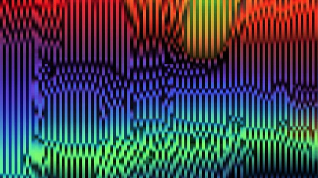 A close up of a colorful background with a wave pattern generative ai