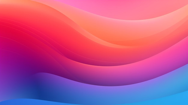 A close up of a colorful background with a wavy design generative ai