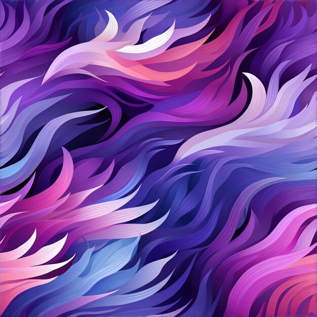 A close up of a colorful background with wavy lines generative ai