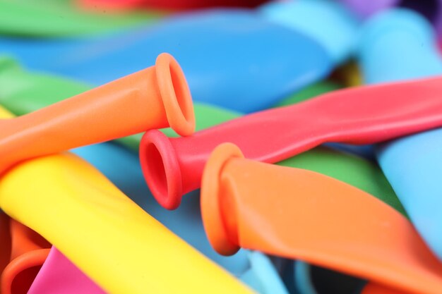 Close-up of colorful balloons