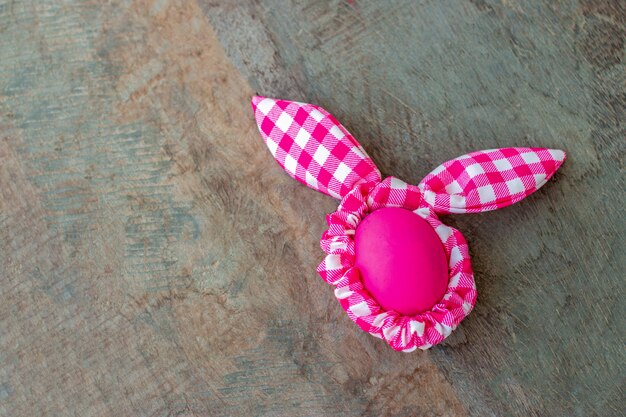 Close up of colorful Easter eggs