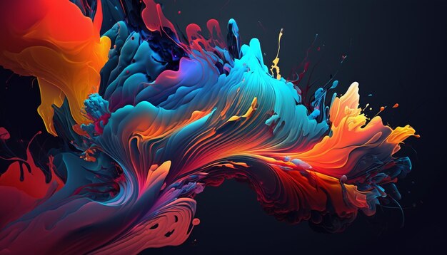 Colorful Wallpaper 4K, Pattern, Digital Art