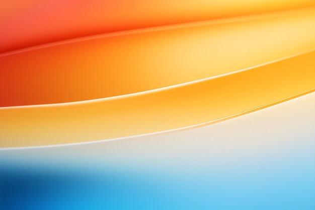 A close up of a colorful paper with a blue and orange border.