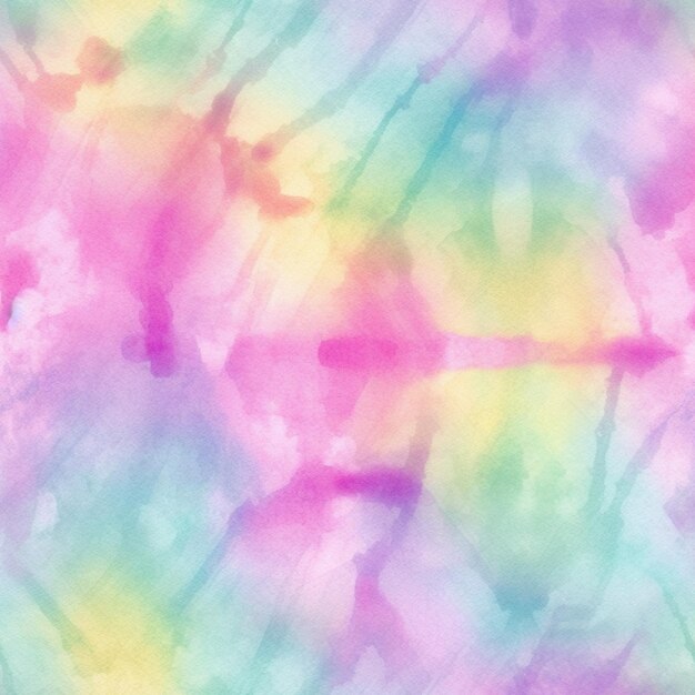 Photo a close up of a colorful tie dye background with a white border generative ai