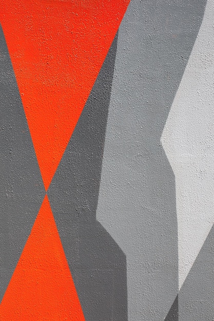 Close up of colorful urban wall texture