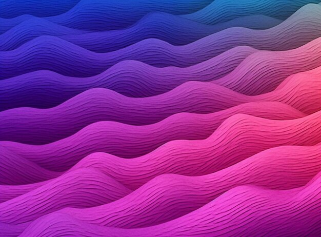 A close up of a colorful wave pattern with a rainbow background generative ai