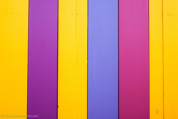 a close up of a colorful wooden wall