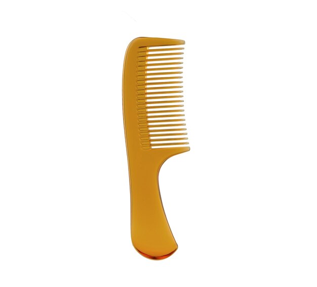 Close-up of comb against white background