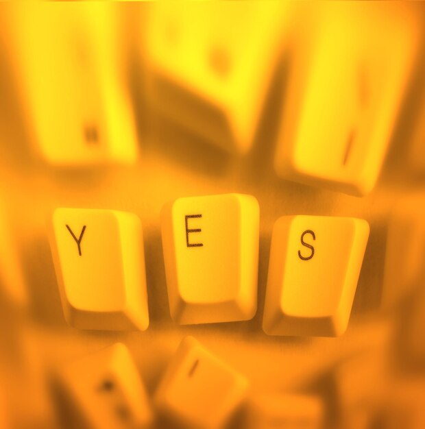 Close-up of computer keyboard