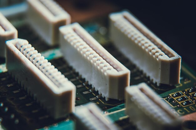 Photo close-up of computer keyboard