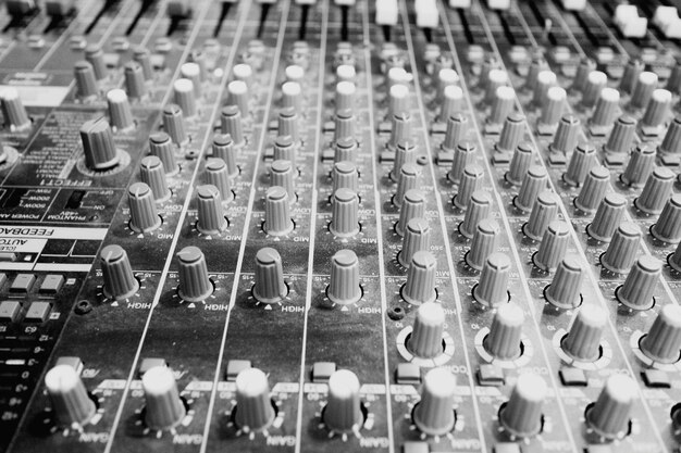 Photo close-up of computer keyboard