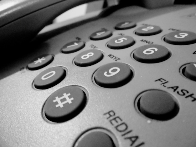 Photo close-up of computer keyboard