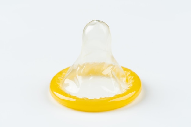 Close up of a condom