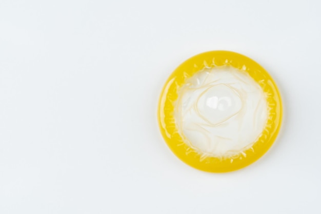 Close up of a condom