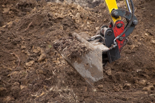 Foto prossimo piano del cantiere