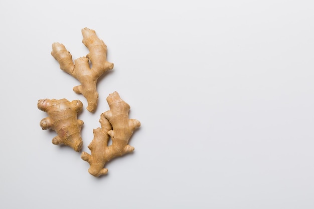 Close-up of cookies against white background