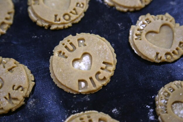 Photo close-up of cookies