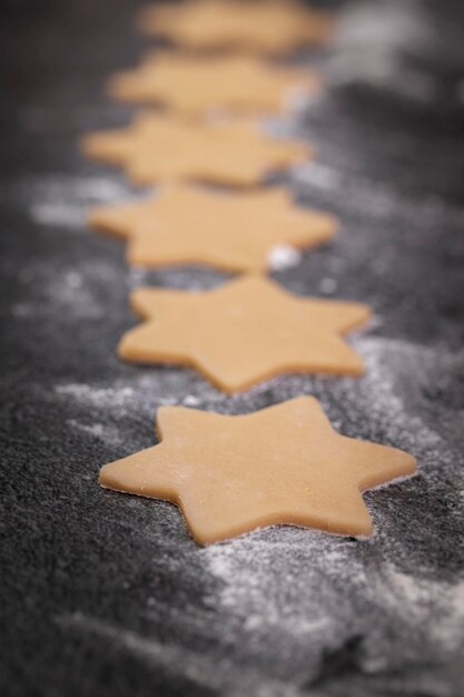 Foto close-up dei cookie