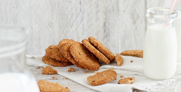 Foto close-up dei cookie